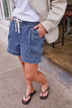 Load image into Gallery viewer, Darcy Relaxed Everyday Short - Fresh Indigo