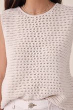 Load image into Gallery viewer, Margot Mesh Knit Tank