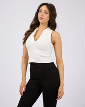 Load image into Gallery viewer, Carrie Knit Top - White