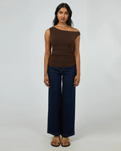 Load image into Gallery viewer, Kylie Off shoulder Top - Brown