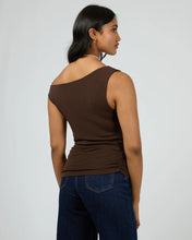 Load image into Gallery viewer, Kylie Off shoulder Top - Brown
