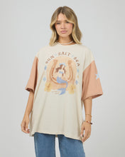 Load image into Gallery viewer, Sun Salt Sea Oversized Tee - Vanilla