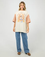 Load image into Gallery viewer, Sun Salt Sea Oversized Tee - Vanilla