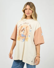 Load image into Gallery viewer, Sun Salt Sea Oversized Tee - Vanilla