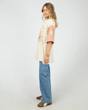 Load image into Gallery viewer, Sun Salt Sea Oversized Tee - Vanilla