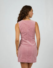 Load image into Gallery viewer, Bailey Cord Dress - Quartz