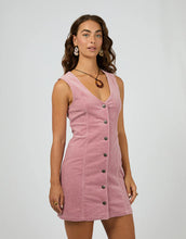 Load image into Gallery viewer, Bailey Cord Dress - Quartz