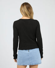 Load image into Gallery viewer, Tarni Knit Top - Black