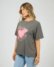 Load image into Gallery viewer, Forget Me Not Box Tee - Char
