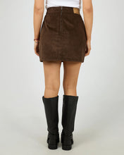 Load image into Gallery viewer, Parker Cord Skirt - Brown