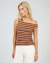 Load image into Gallery viewer, Soleil Off The Shoulder Top - Stripe