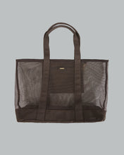 Load image into Gallery viewer, Mesh Tote Bag - Brown