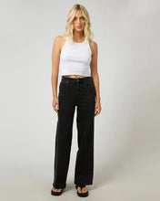 Load image into Gallery viewer, Jacqui Wide Leg Jean - Black