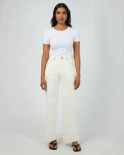 Load image into Gallery viewer, Jacqui Wide Leg Jean- Vint White