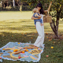 Load image into Gallery viewer, Woven Throw - Kaleid - Sugar