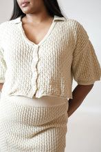 Load image into Gallery viewer, Devi Crochet Skirt- Beige