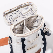 Load image into Gallery viewer, The Wine Cooler Tote Bag - Rivie White