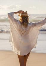 Load image into Gallery viewer, 3 Palms Shirt Dress - White