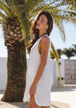 Load image into Gallery viewer, Paros Mini Dress - White