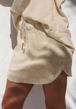 Load image into Gallery viewer, Santorini Mini Skirt - Natural
