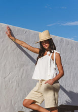 Load image into Gallery viewer, Sicily One Shoulder Top - White