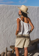 Load image into Gallery viewer, Sicily One Shoulder Top - White