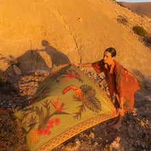 Load image into Gallery viewer, Cuban Tropical Sarong - Lime