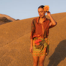 Load image into Gallery viewer, Cuban Tropical Sarong - Lime