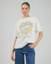 Load image into Gallery viewer, Rocky Mountains relaxed Tee - V White