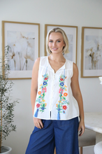 Load image into Gallery viewer, Jasmin Embroidery Top