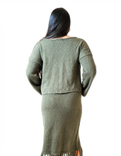 Load image into Gallery viewer, Lisa Khaki Skirt (No Tassel)