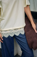 Load image into Gallery viewer, Lacey Tee - Marshmellow