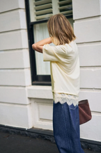 Load image into Gallery viewer, Lacey Tee - Marshmellow