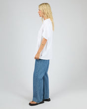 Load image into Gallery viewer, Giddy Up Relaxed Tee - White