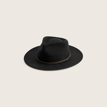 Load image into Gallery viewer, The Front Shot of a Will & Bear Calloway Hat in Black