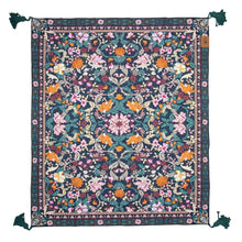 Load image into Gallery viewer, Emerald Forest Picnic Rug - Bohemian Sundays, Wandering Folk, Buy Boho Bohemian Clothing Online Australia, Kivari, Arnhem, Rowie, Will and Bear, Wandering Folk, Skinned, Barefoot Blonde