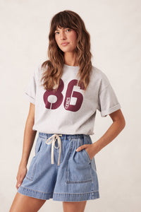 Darcy Relaxed Everyday Short - Mid Blue