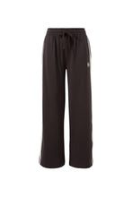 Load image into Gallery viewer, Gigi Wide Leg Trackpant - Black/ White Stripe
