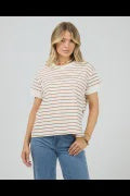 Load image into Gallery viewer, AAE Washed Striped Tee

