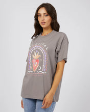 Load image into Gallery viewer, Celestial Oversized Tee Charcoal
