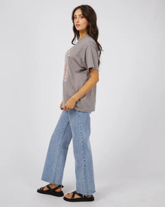 Celestial Oversized Tee Charcoal