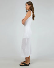 Load image into Gallery viewer, Crochet Maxi Dress Vintage White
