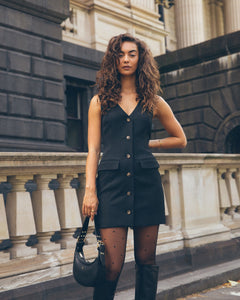 Broadway Mini Dress - Black