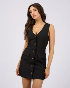 Broadway Mini Dress - Black