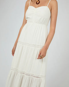 Toledo Maxi Dress - Vintage White