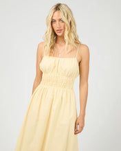 Load image into Gallery viewer, Alessa Linen Maxi Dress - Sunshine
