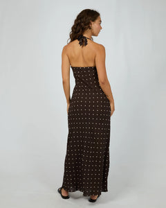 Emelia Maxi Dress - Brown