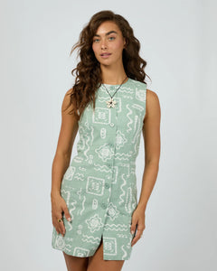 Lucia Mini Dress - Sage