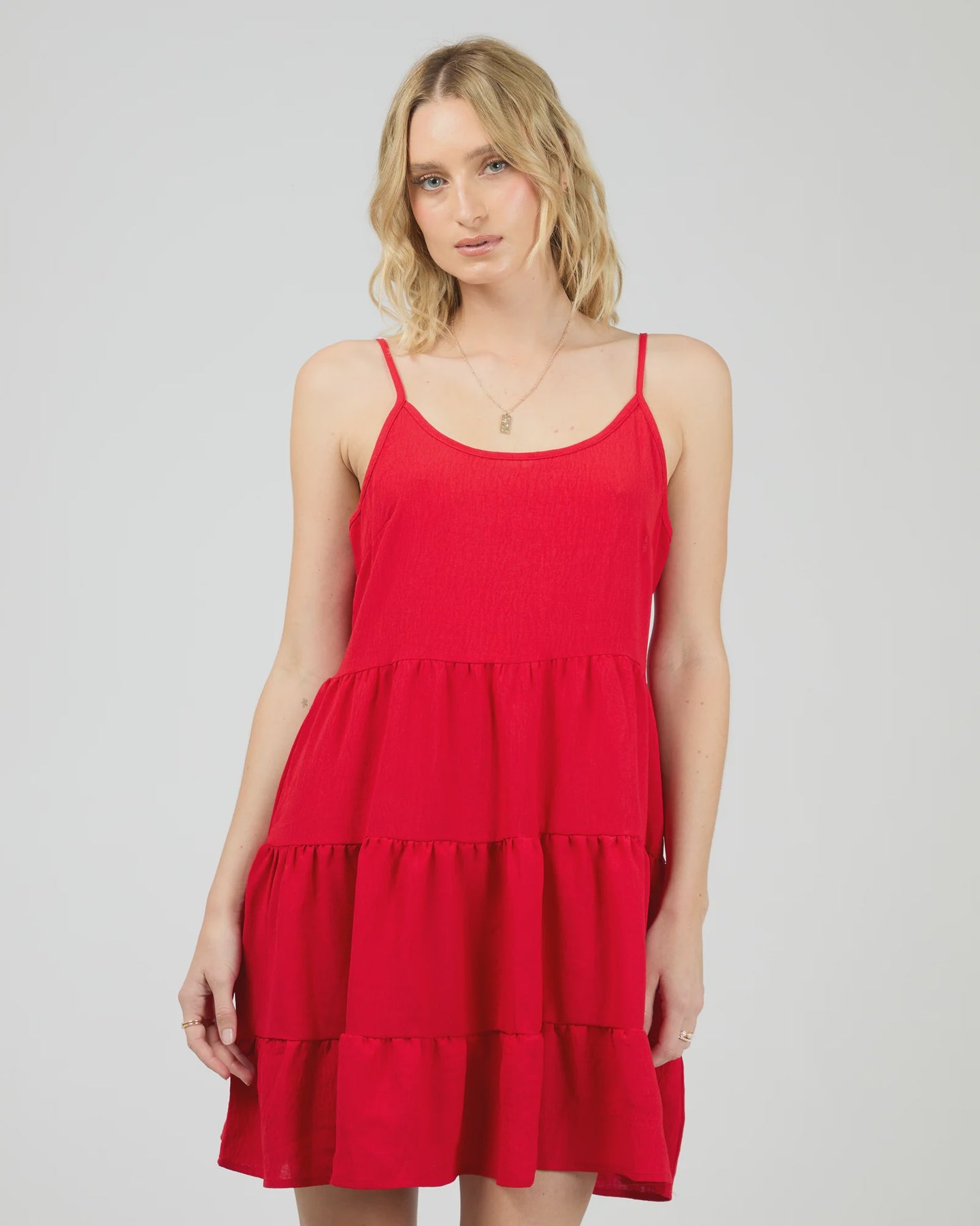 Cabana Mini dress - red