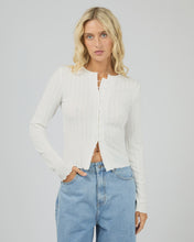 Load image into Gallery viewer, Tarni Knit Top - White

